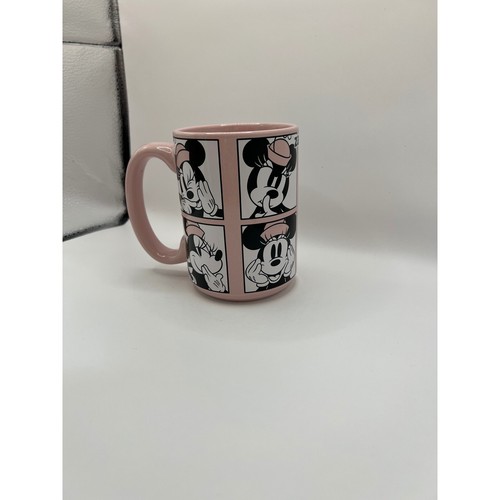 Disney Minnie Mouse Coffee Tea Mug Pink Different Faces of Minnie So Cute!!!! - Picture 4 of 5