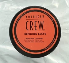 American Crew Defining Paste Medium Hold Low Shine 3oz 85g