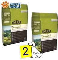 2 SäCke Acana Hund Regional Grasland Ab 11.4 KG Kroketten X Hund Hunde Adult