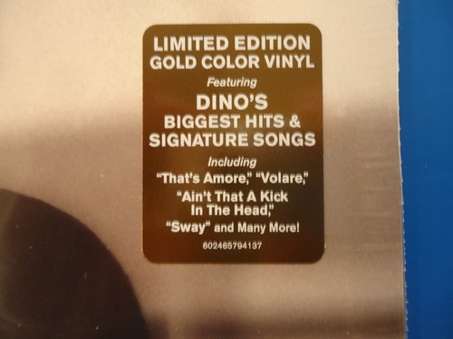 Dean Martin's Greatest Hits LP (2024) NEW Gold Vinyl - Picture 2 of 4
