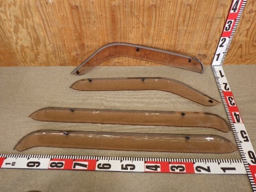 SUBARU SAMBAR TV1 TV2 Window Door Visor Side Deflector set for one car GENUINE - Picture 6 of 12