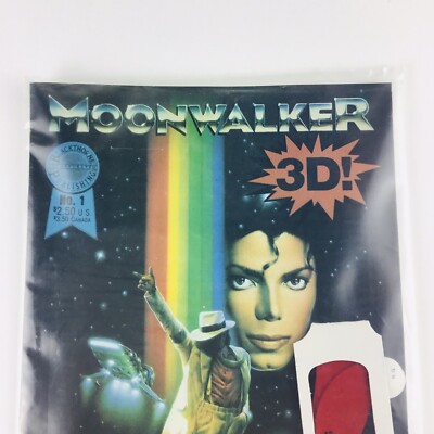 New Vintage RARE 1989 Michael Jackson Moonwalker Comics Series #75