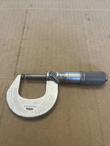 Motto to Micrometer 0-1” No 202-104