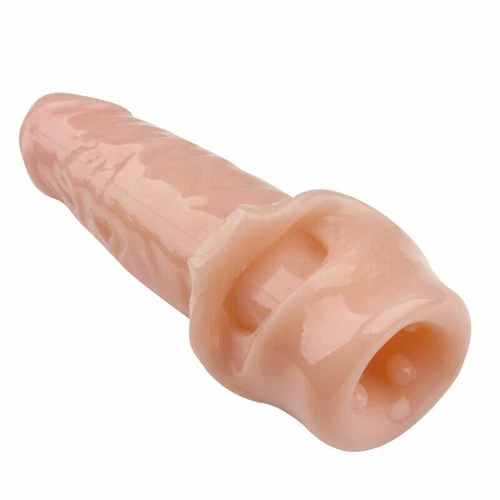 11"Male Cock-Girth-Enlarger-Enhancer-Penis-Extension-Extender-Sheath-Sleeve USA - Picture 14 of 29
