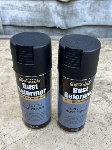 Black  Rust Reformer 400ml Non Rusting Surface Durable Corrosion Resistance X2. - Afbeelding 1 van 4