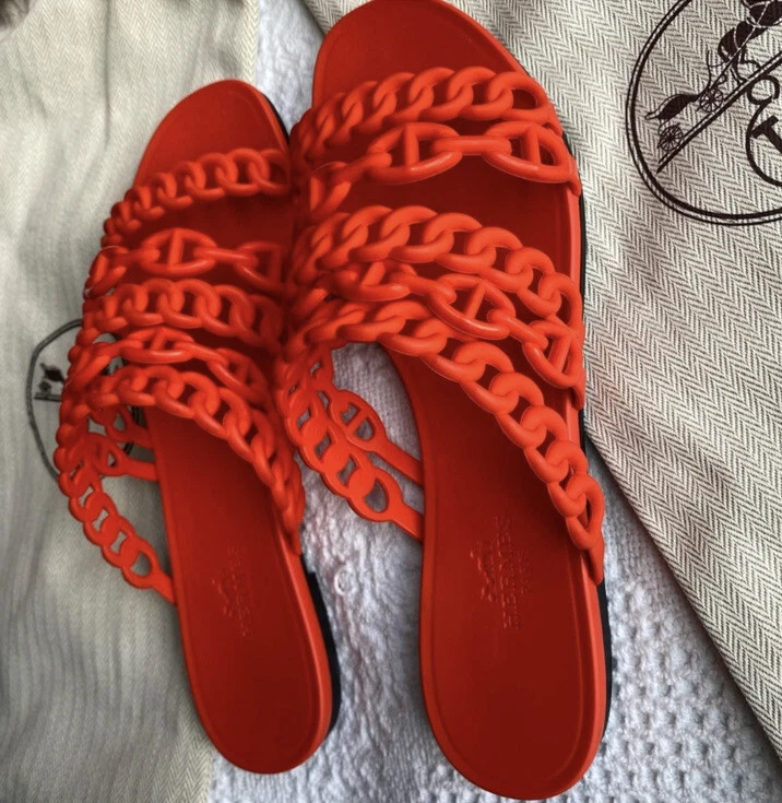 Hermes sandals shop jelly