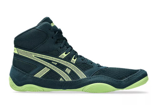 Asics Snapdown 4 Wrestling Shoes - TRANQUIL TEAL/LUCID YELLOW - Picture 7 of 7