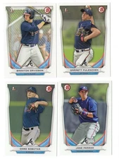 2014 Bowman  Draft & Top Prospects - ATLANTA BRAVES Team Set 