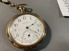 Vintage Waltham pocket watch, grade 210, model 1894,12s, 7j, Crescent G/F. 20 yr