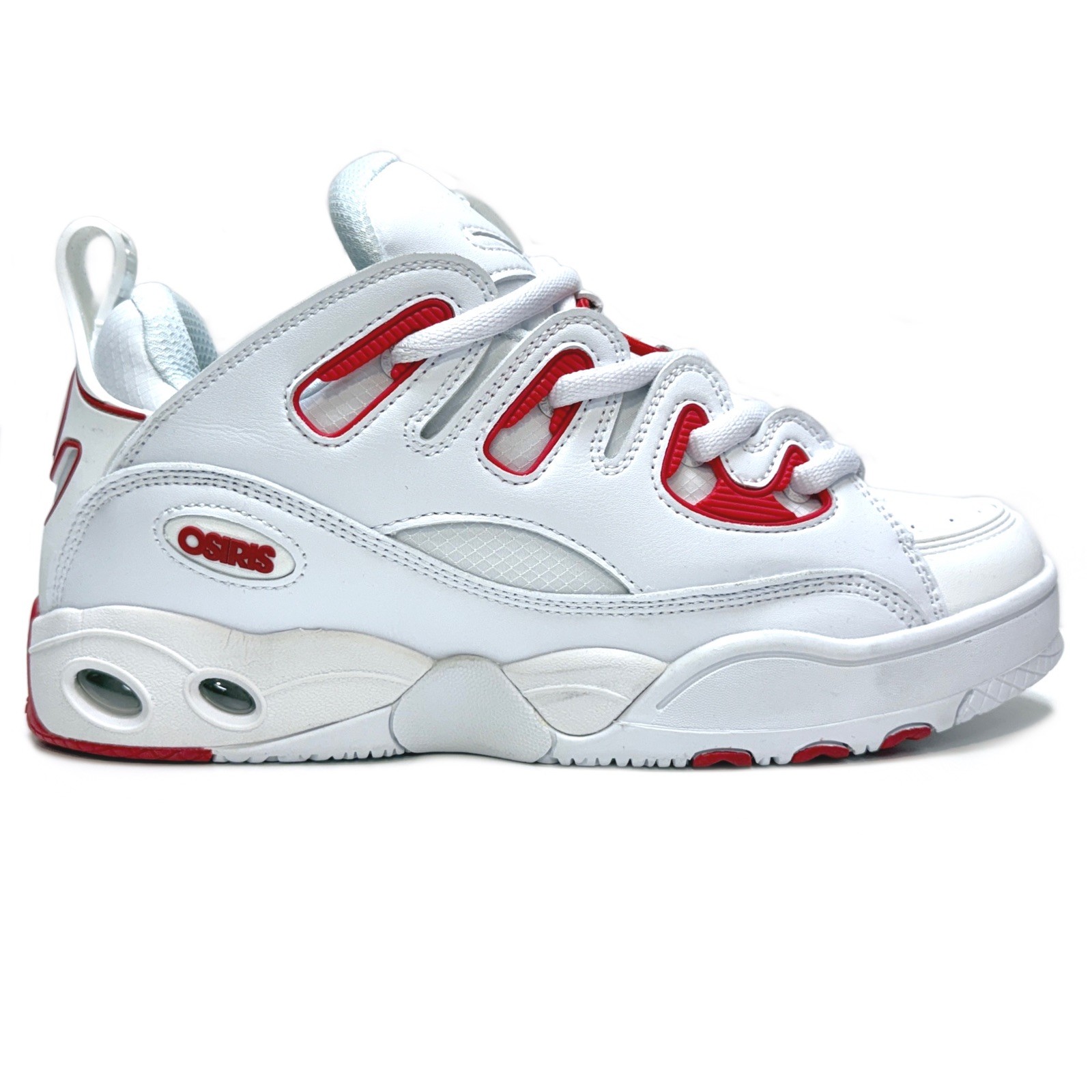 SCARPE OSIRIS D3 E BIANCO ROSSO BIANCO SCARPE DA GINNASTICA