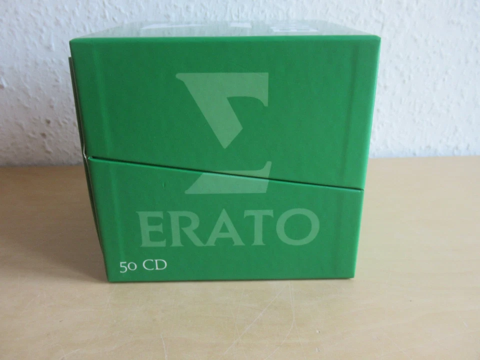 50 Erato Recordings-50er CD Box in Grün-Renaissance, Baroque, Contemporary u.a. - Bild 3 von 4