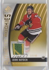 2017-18 SP Game Used Gold Spectrum Premium Materials /49 John Hayden #117 12a0