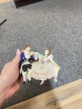Vintage Dresden Porcelain Figurine