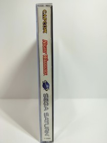 Night Warriors: Darkstalkers Revenge (Sega Saturn) CIB see vid Manual Reg foam