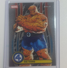 Topps Finest Marvel The Thing Base Set #004 Non-Sport Trading Card 2026
