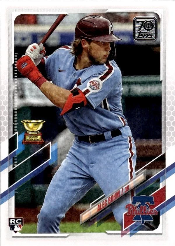 2021 Topps #277 Alec Bohm RC - Phillies