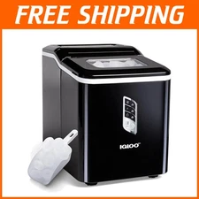 Small Ice Maker, 26lb Daily, Scoop Included