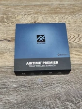 BRAND NEW IFROGZ Airtime Premier Wireless Earbuds BLUE W Charging Case Bluetooth