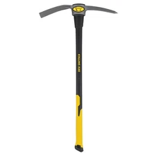 Heavy Duty 5 lb Pick Mattock with 36 Inch Fiberglass Handle Digging Tool