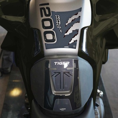 3D Aufkleber Schutz für Tank kompatibel mit Triumph Tiger 1200 Rally Pro