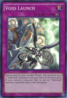 Void Launch - SECE-ENS13 - Super Rare - Limited Edition - Moderately Played