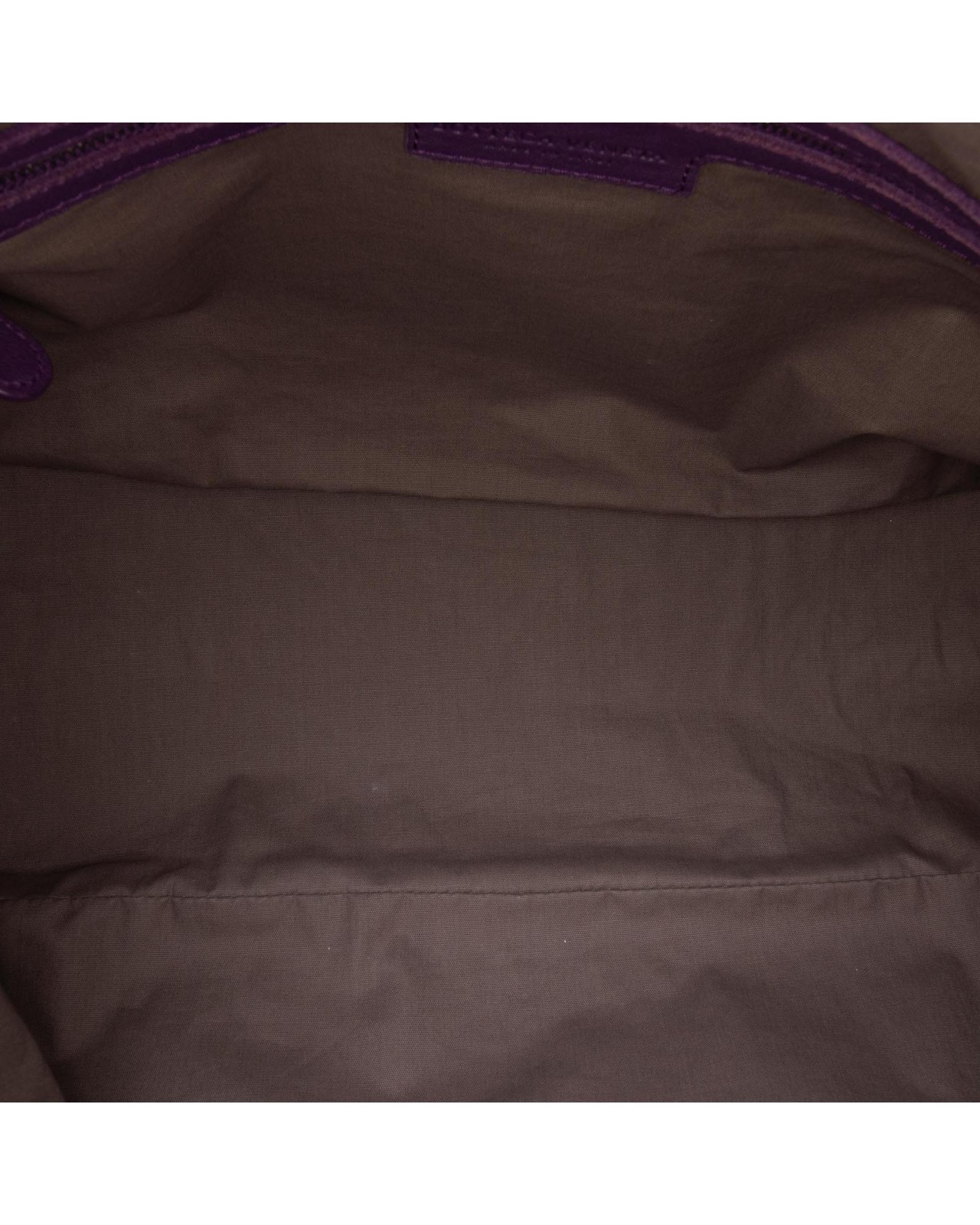 Preloved bottega veneta Intrecciato Woven Leather Tote Women Purple Shoulder Bag thumbnail 4