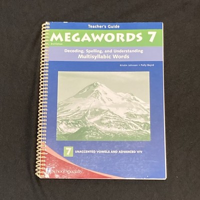 Megawords Teacher's Guide 7 - 2nd Edition by Kristin Johnson and Polly Bayrd 