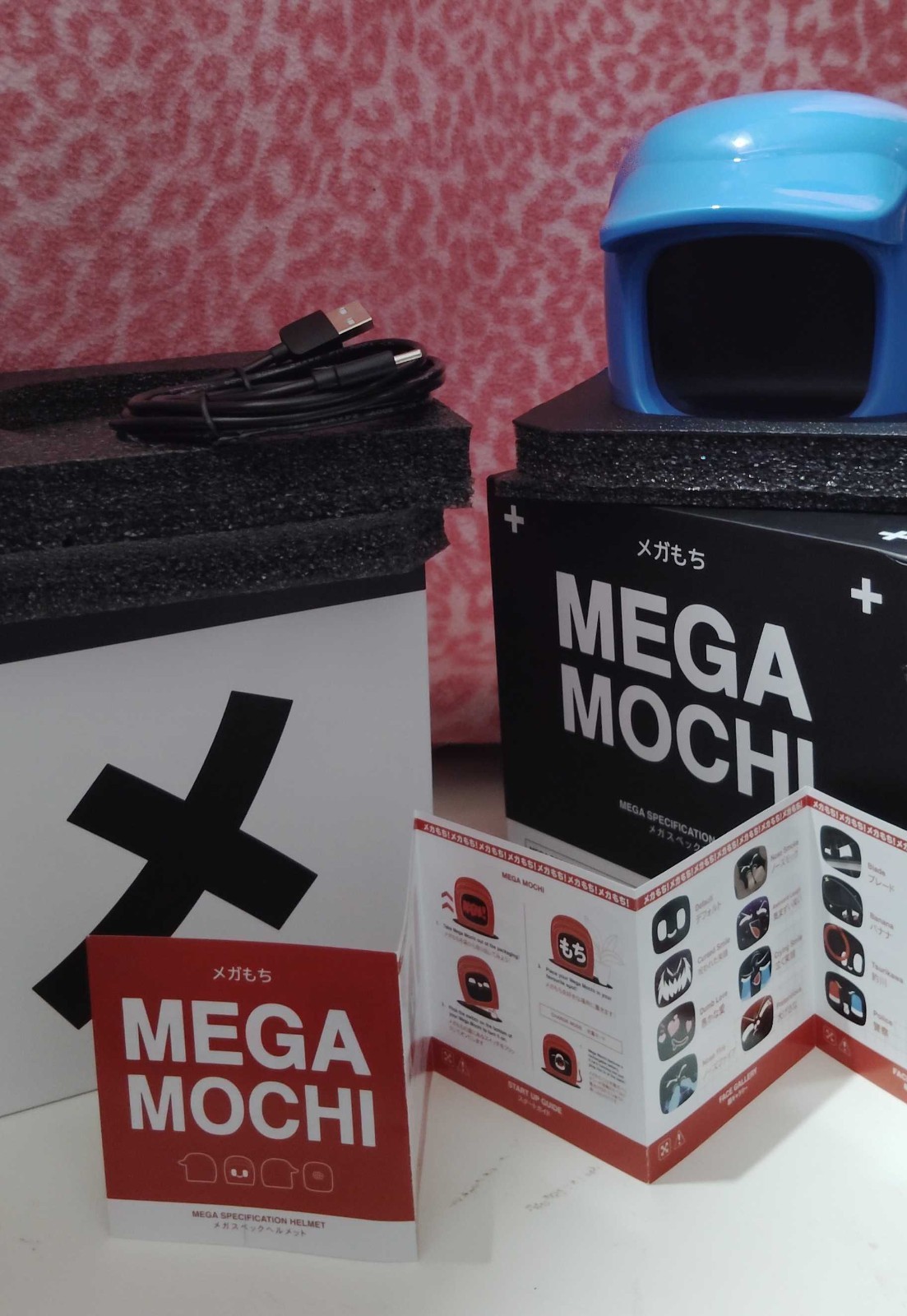 Dasai Mega Mochi Boost Blue Standing At 10cm / 4 Inches 