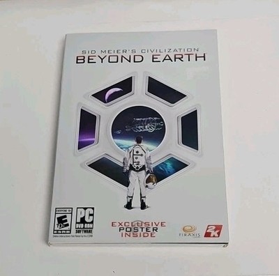Sid Meier's Civilization Beyond Earth (PC Game DVD-ROM 2014) Disc Manual Poster