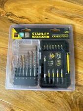 Stanley STA88552 Masonry Tile Impact Torsion Driving and Drill Bit Set 19pc