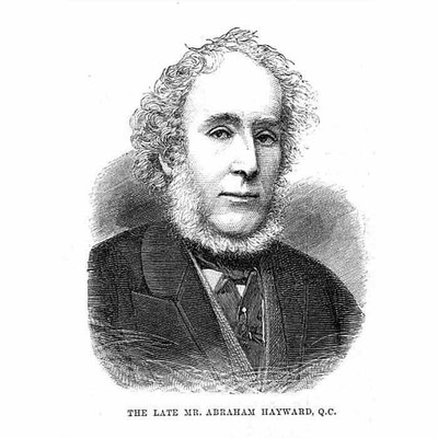 Herr Abraham Hayward QC - Antiker Druck 1884