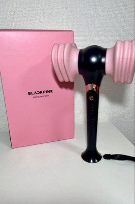 Lightstick LED Ufficiale BLACKPINK – Torcia Per Fan Kpop, Luce Calda, Batteria AAA (rosa)