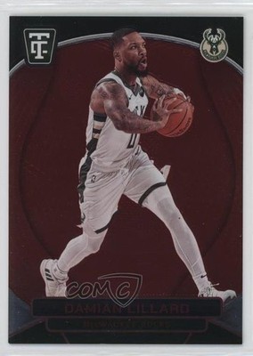 2024-25 Panini Totally Certified Red Mirror 135/149 Damian Lillard #17 1d77