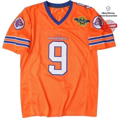 Classic Orange Bobby Boucher Waterboy Jersey - Perfect for 90s Theme Gatherings