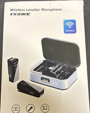 KXISWIE Wireless Lavalier Microphone Noise Reduction USB-C iPhone Vlogging
