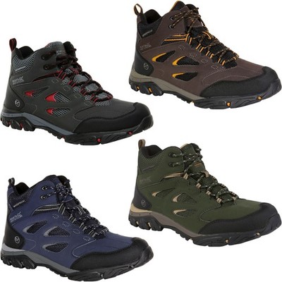 Regatta Herren Holcombe IEP Mid Rise Wasserabweisend Outdoor Wandern Wanderschuhe