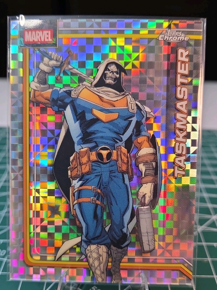 2026 Topps Chrome Marvel Comics - Taskmaster #173 X-Fractor Refractor 🔥