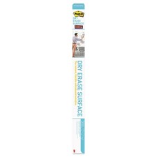 3M-New-DEF8X4  Post-it Dry Erase Surface - 48 inch x 96 inch White Fi