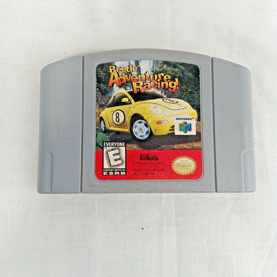 N64 Beetle Adventure Racing, Cruis'n USA, WWF Attitude CARTUCHO SOLO LOTE PROBADO Foto 3 de 4