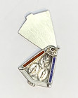 VTG WW2 US Air Corp 925 Sterling St Christopher Medallion — photo 3