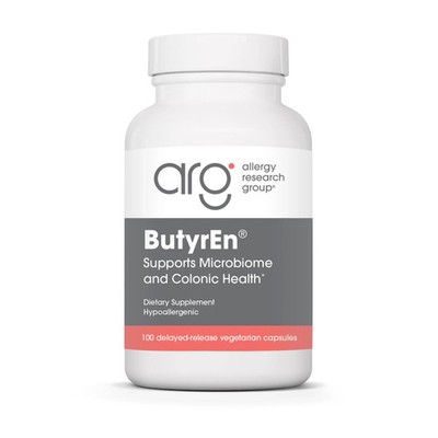 ButyrEn 100 capsules Allergy Research Group EXP 03/2028