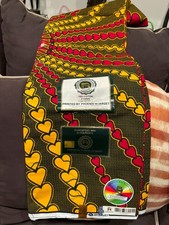 Ankara Fabric-Veritable Dutch Wax Block Prints-6 Yards Dual Side Print