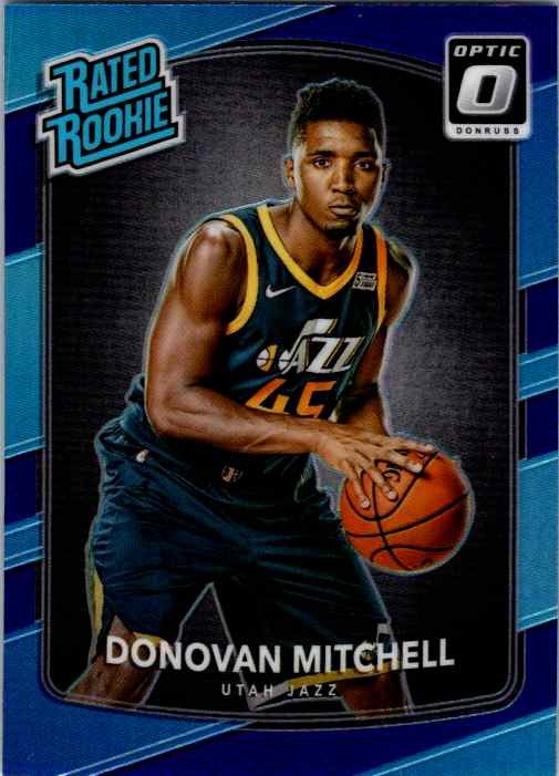 2017-18 Donruss Optic #188 Donovan Mitchell Purple