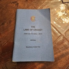 The Laws of Cricket (2000 Code 6th Edition - 2015) Marleybone Cricket Club