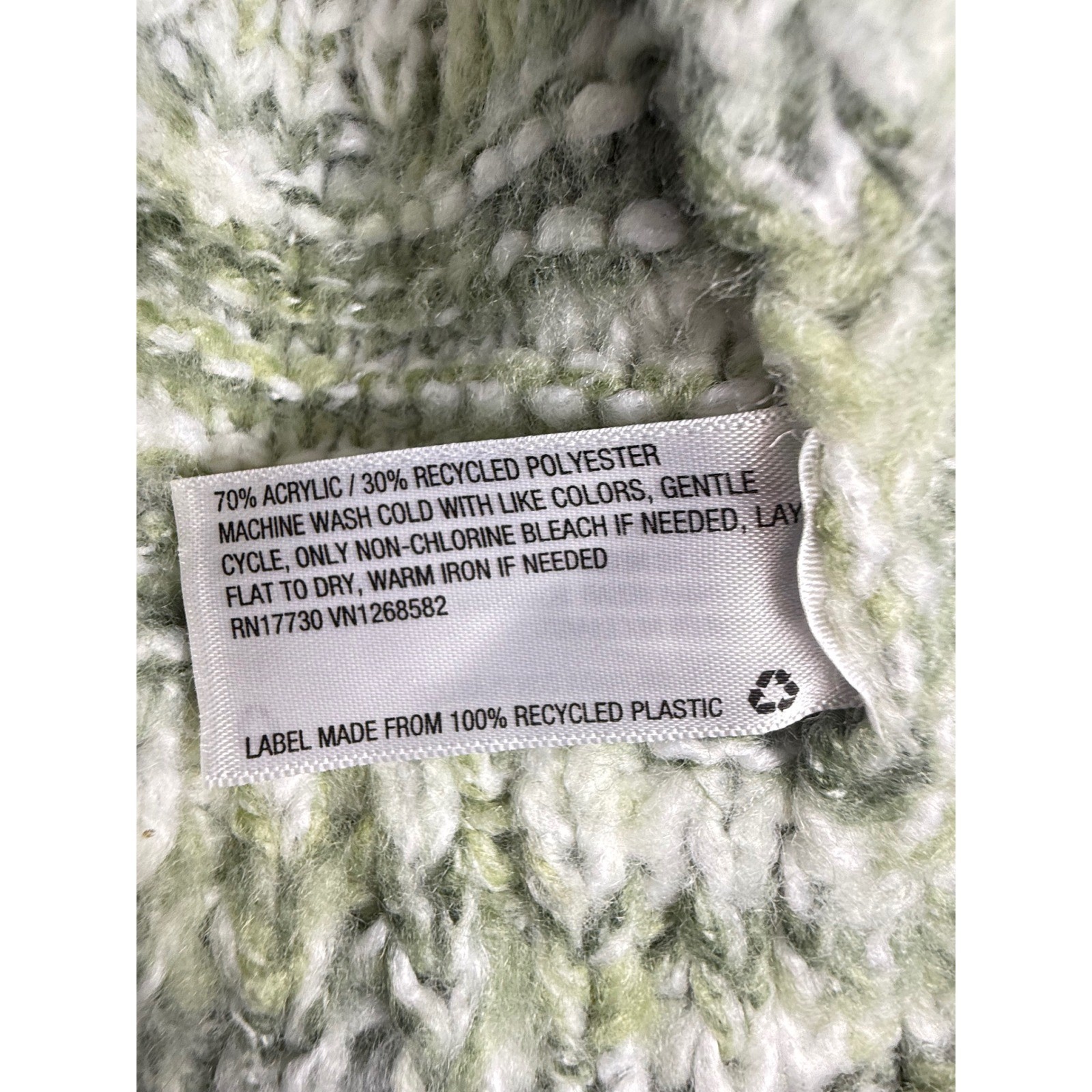 Universal Thread Green Crewneck Pullover Chunky K… - image 6