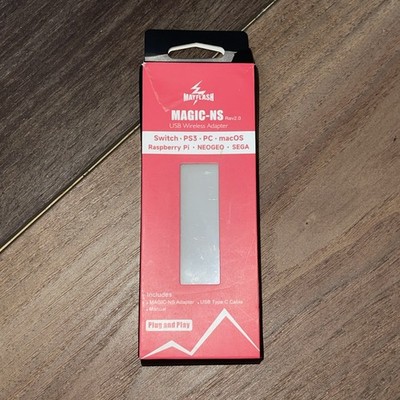 Mayflash Magic NS Wireless Bluetooth USB Adapter with USB-C Cable