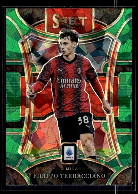 2023-24 Panini Select Serie A #185 Filippo Terracciano Green Ice SSP