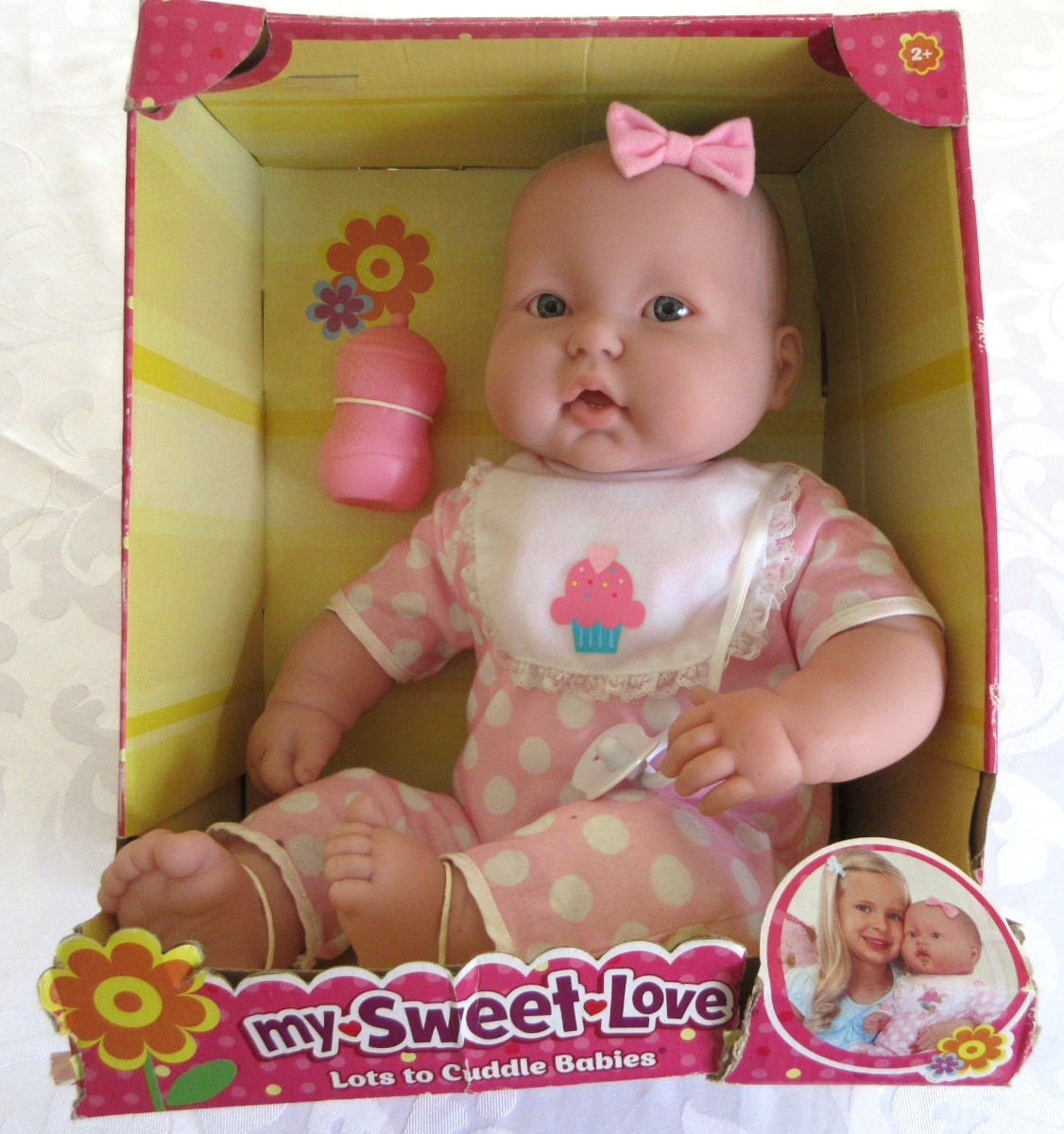 Berenguer Babies Lots to Cuddle 20" Doll JC Toys, NEW, SOFT 