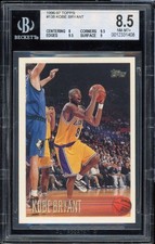 Kobe Bryant Rookie Card 1996-97 Topps #138 BGS 8.5. rookie card picture