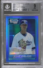2006 Bowman Draft Chrome Picks Blue Refractor 52/199 Wade LeBlanc BGS 9 MINT 0m8